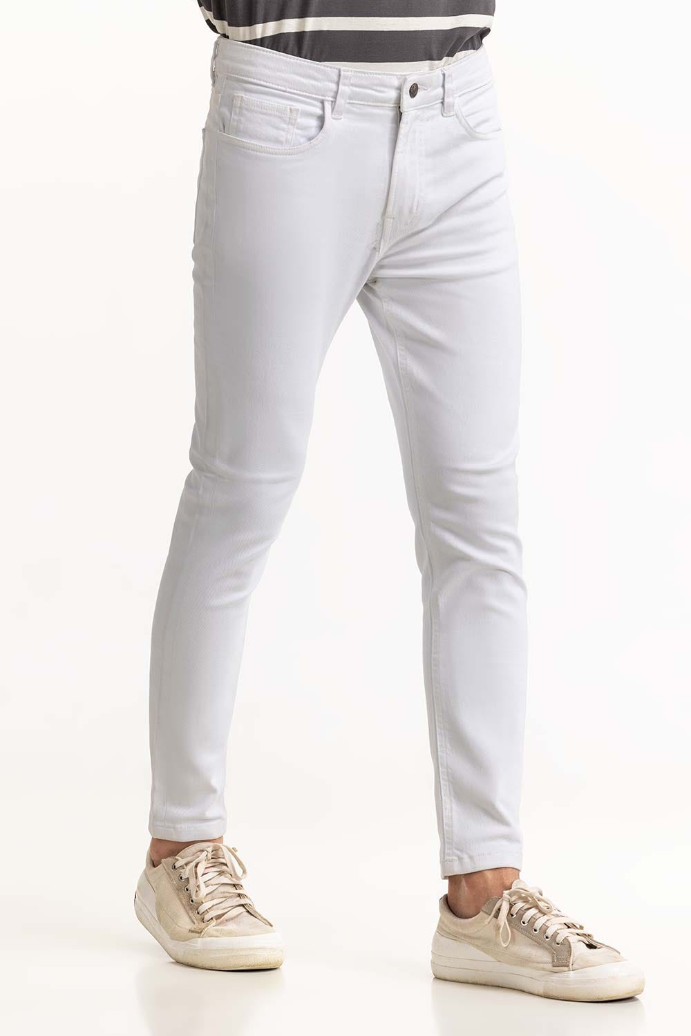 White Basic Jeans 231-121-004