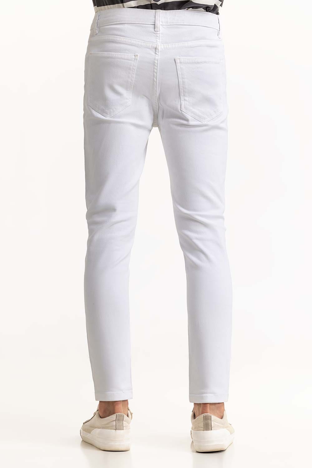 White Basic Jeans 231-121-004