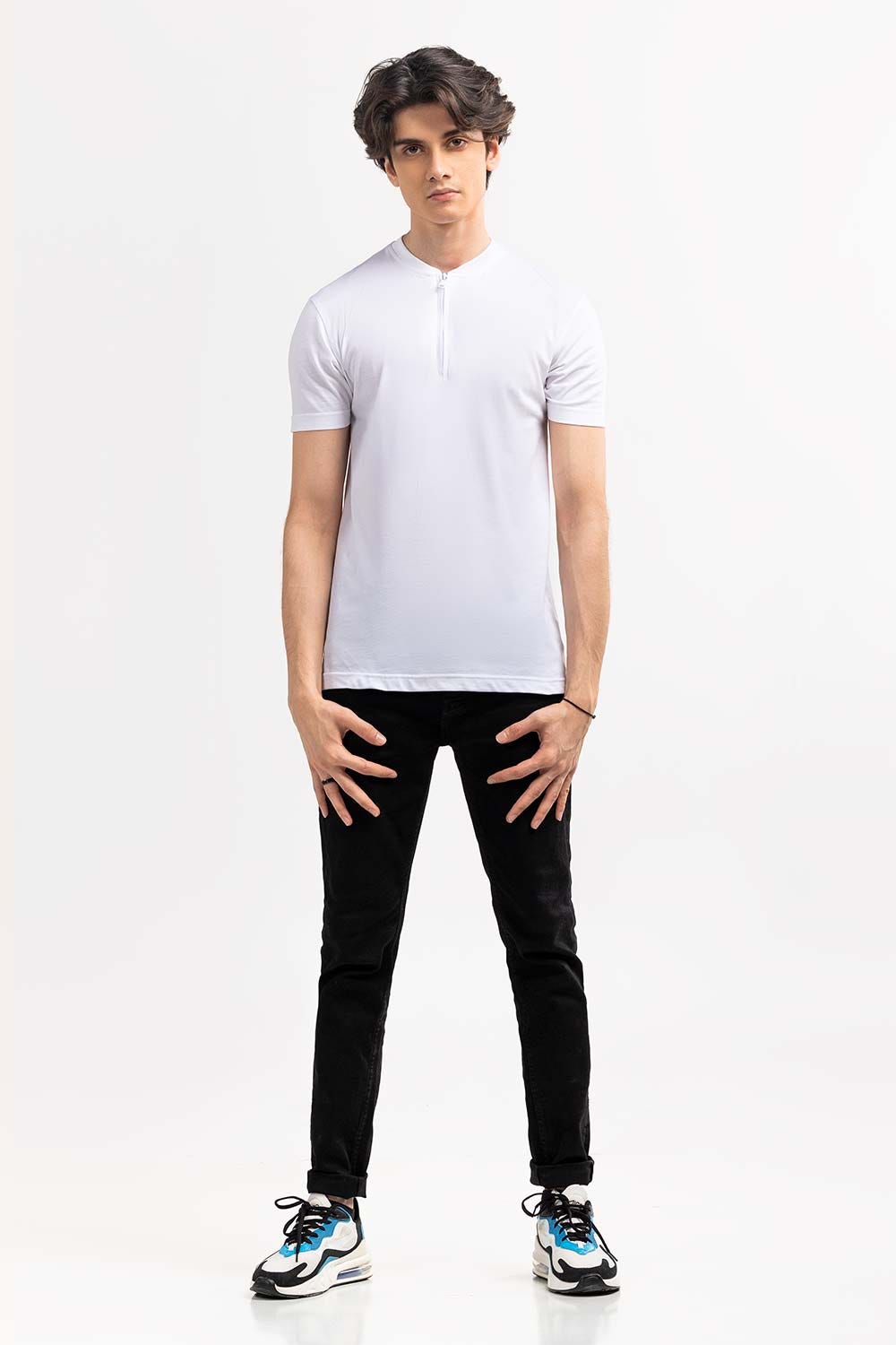 White Basic T-shirt HS-HEN-SIG-D015