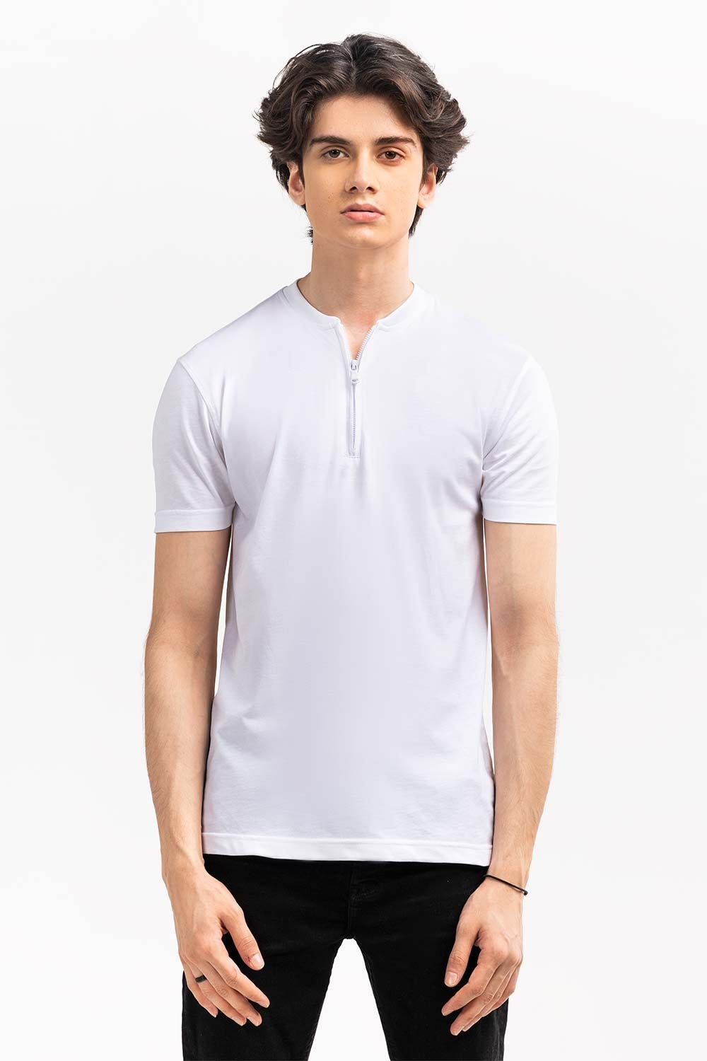 White Basic T-shirt HS-HEN-SIG-D015