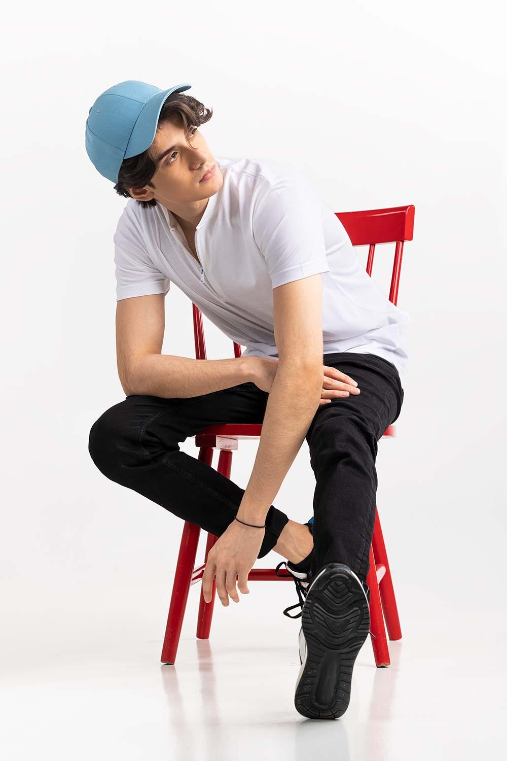 White Basic T-shirt HS-HEN-SIG-D015