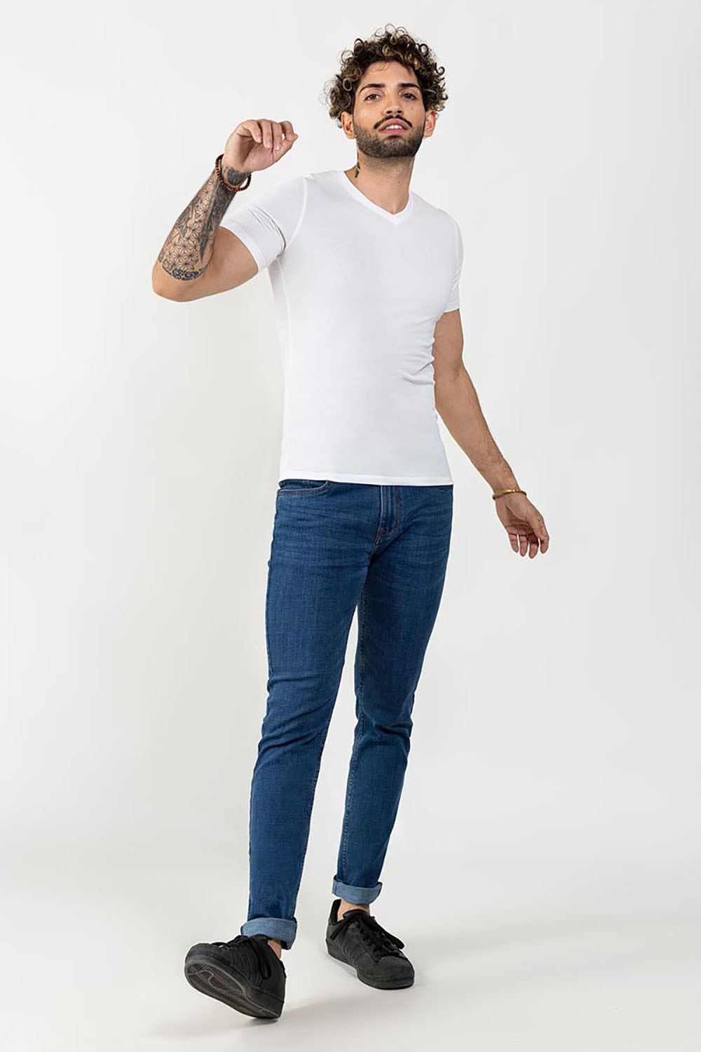 White Basic T-shirt JVN-SIG-D031