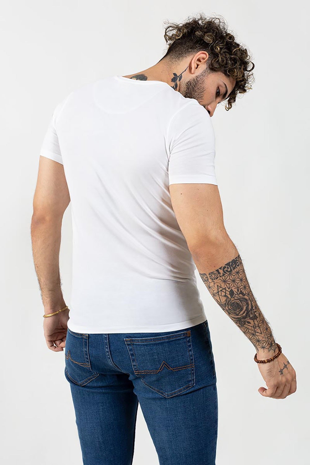 White Basic T-shirt JVN-SIG-D031