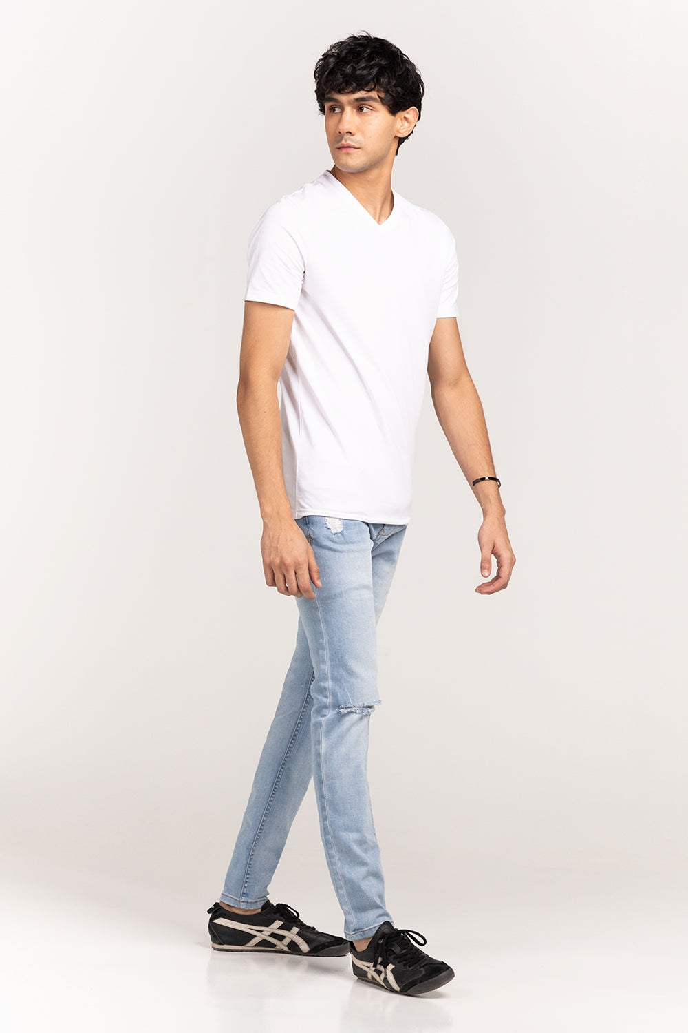 White Basic T-Shirt JVN-SIG-D035