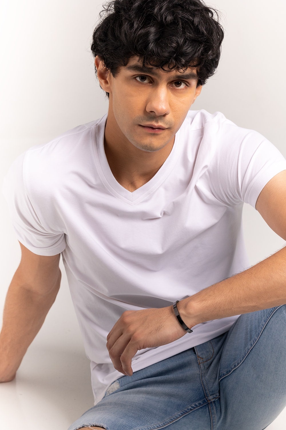 White Basic T-Shirt JVN-SIG-D035