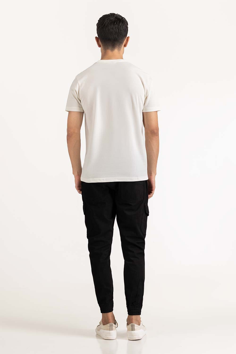 White Basic Tee TS-CNPK23-053
