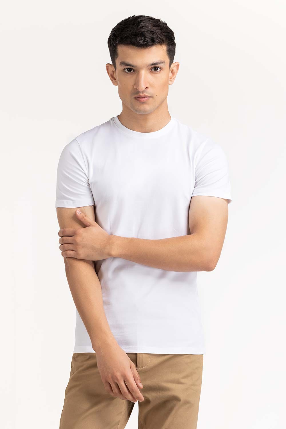 White Basic Tee TS-CNSJ23-198