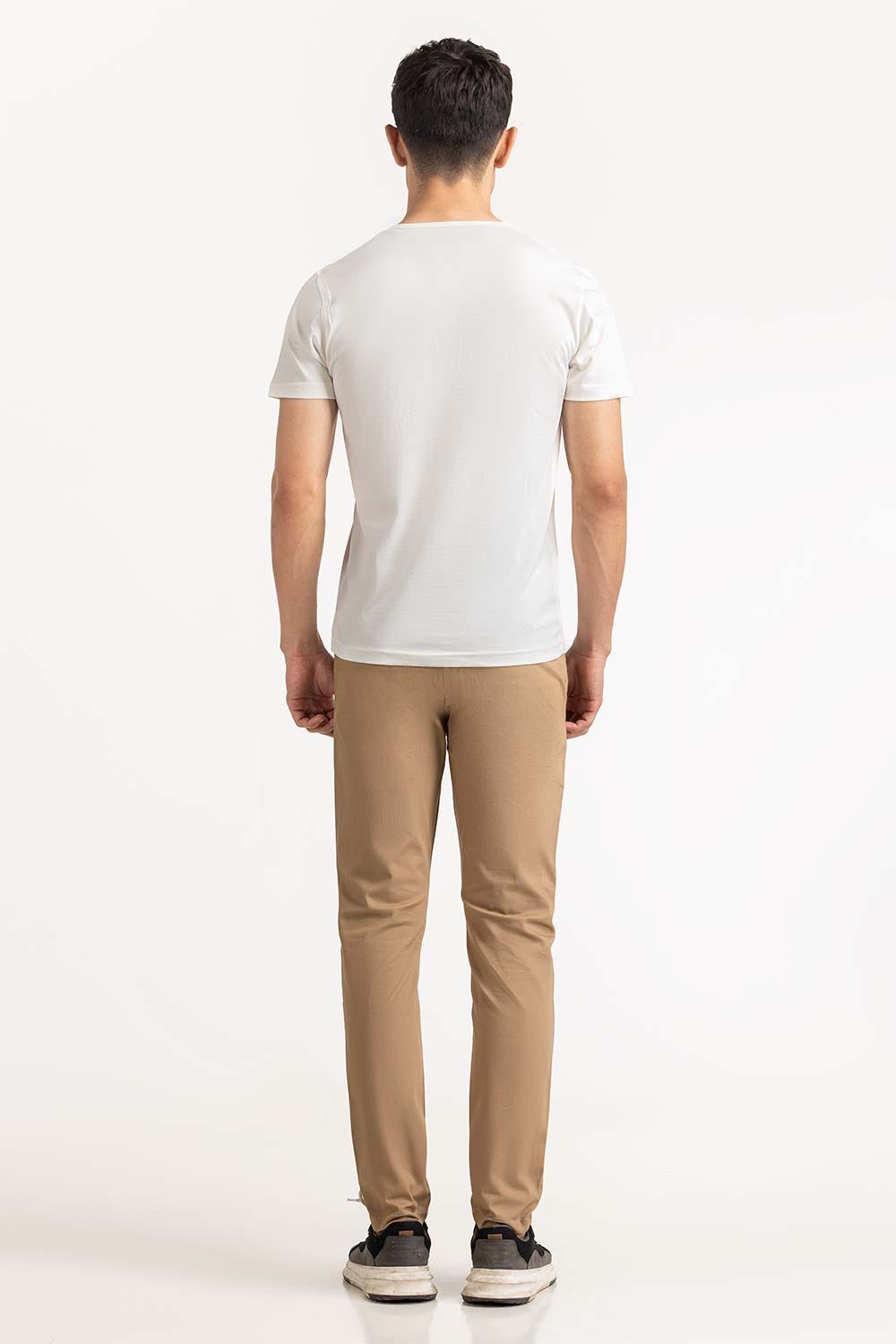 White Basic Tee TS-HLSJ23-067