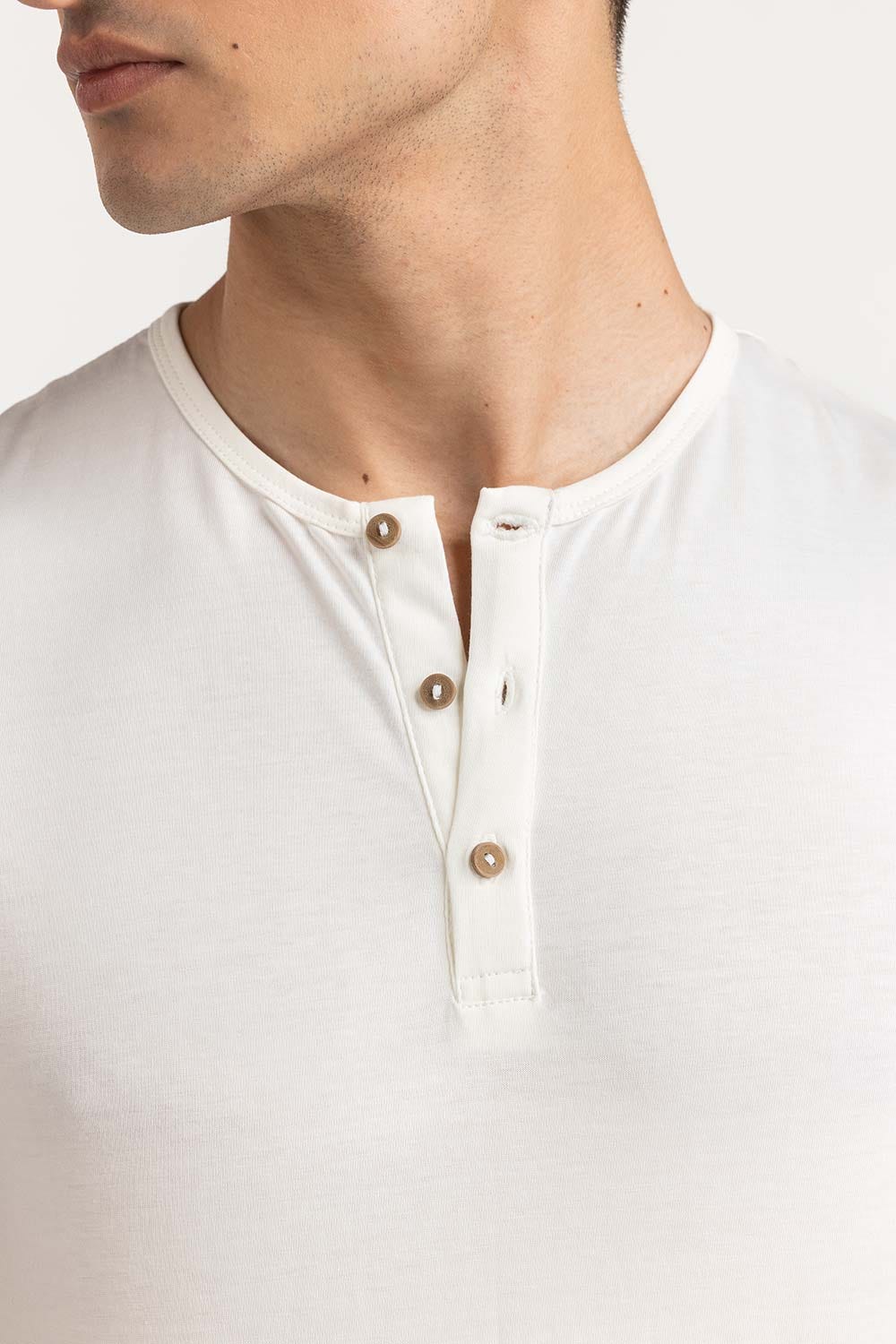 White Basic Tee TS-HLSJ23-067