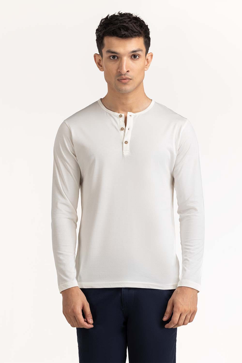 White Basic Tee TS-HLSJ23-071