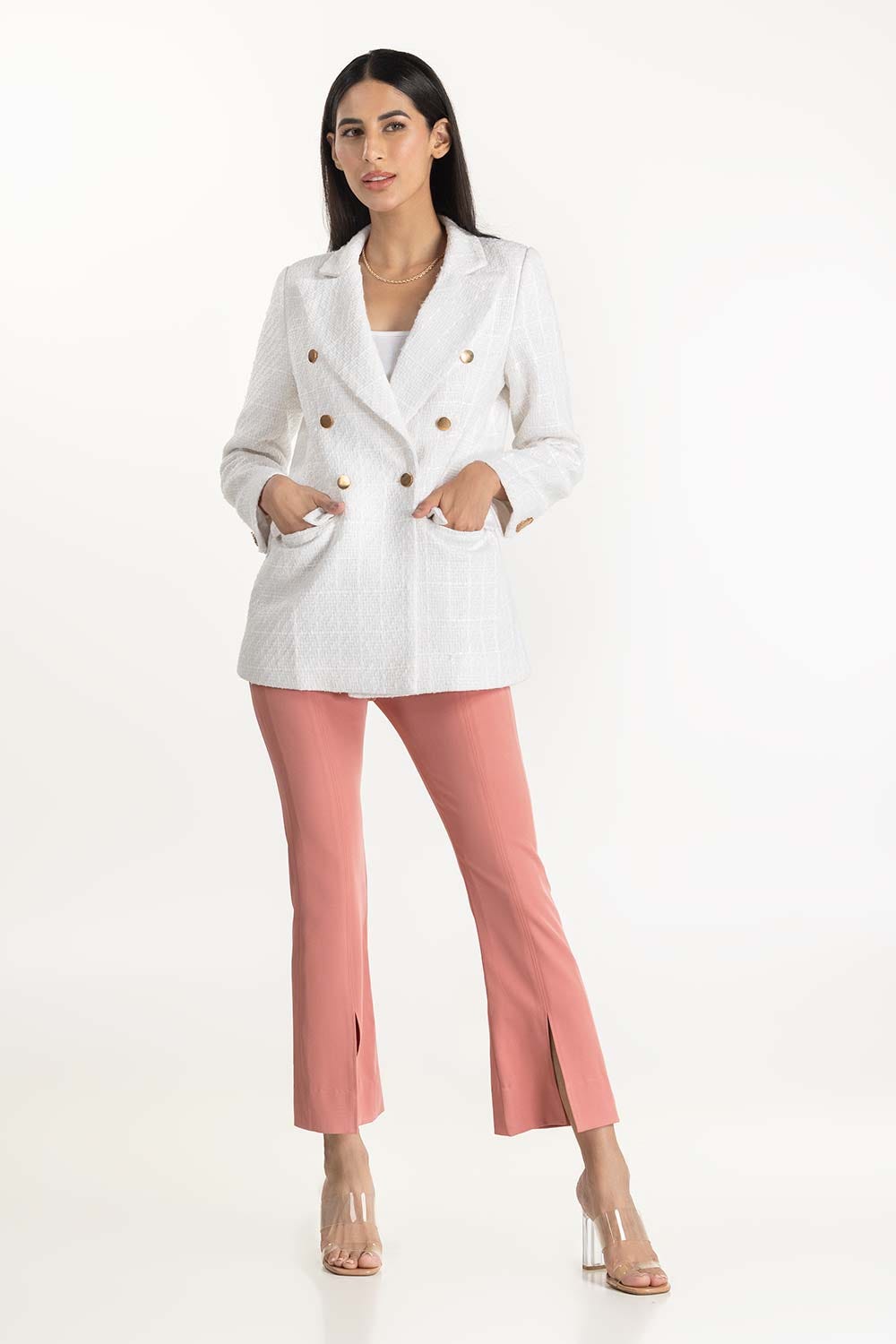 White Blazer 224-210-020