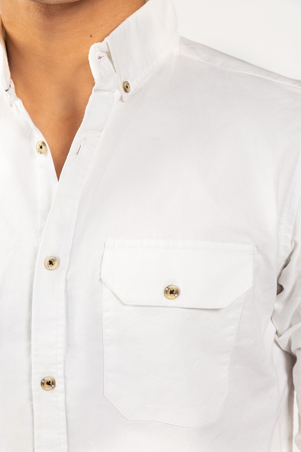 White Casual Shirt CM-PD-455 CS
