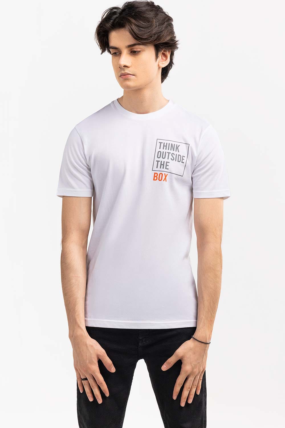 White Fashion T-Shirt JGP-D279