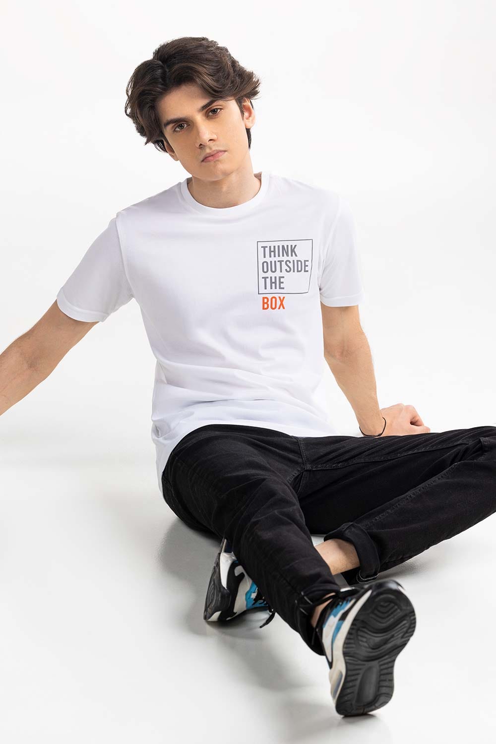 White Fashion T-Shirt JGP-D279