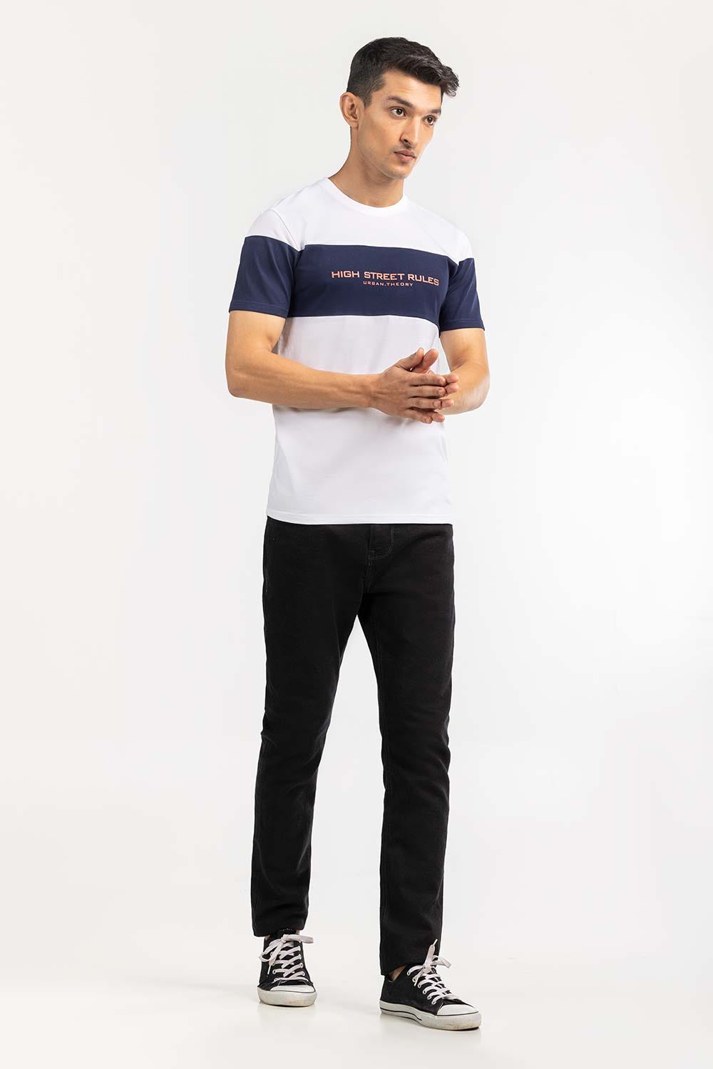 White Fashion T-shirt JGP-D309