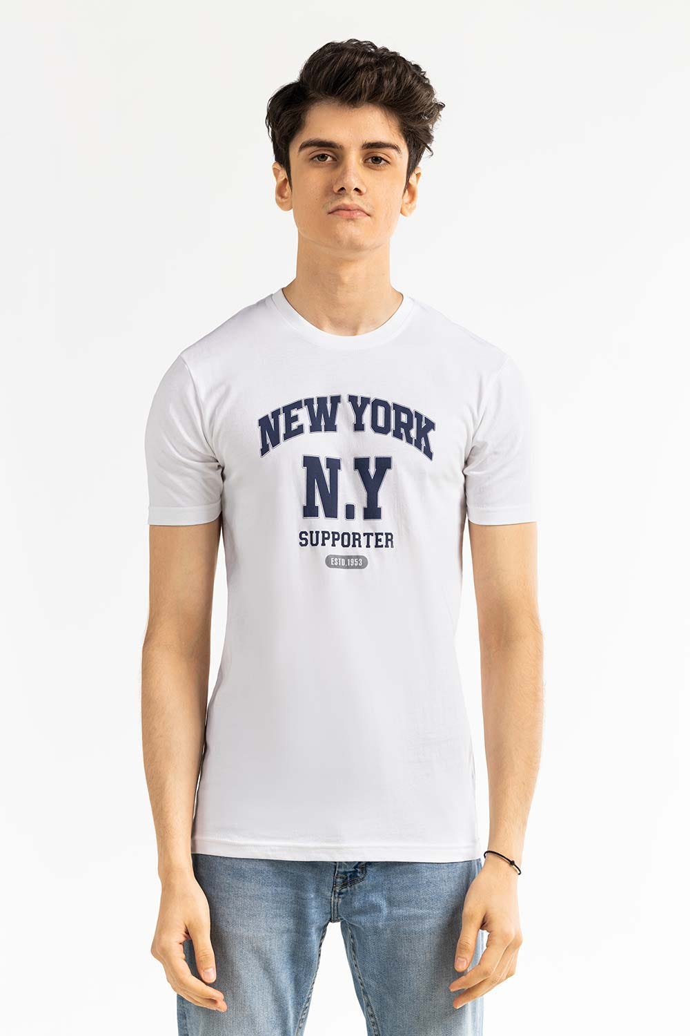 White Fashion T-shirt JGP-D317