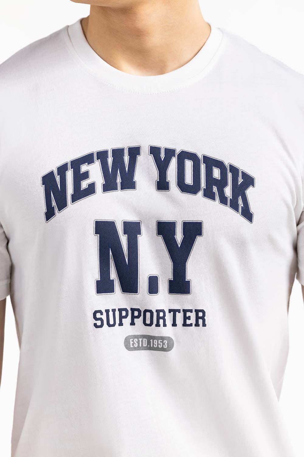 White Fashion T-shirt JGP-D317