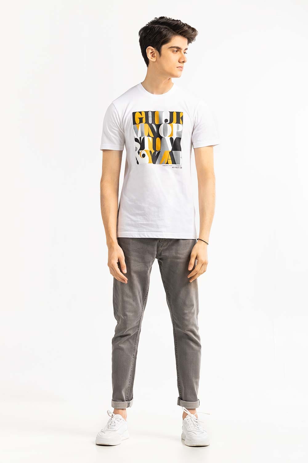 White Fashion T-shirt JGP-D327