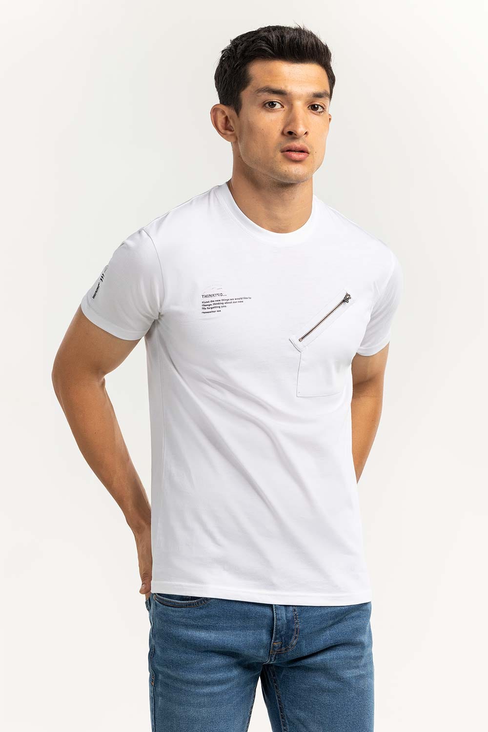 White Fashion Tees JGP-D295