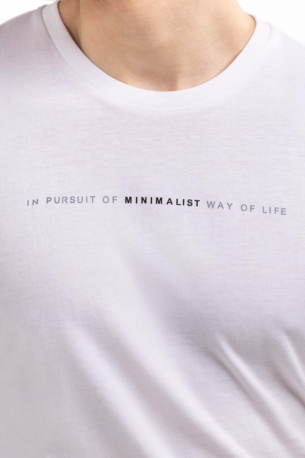 White  Graphic T-Shirt JGP-D271