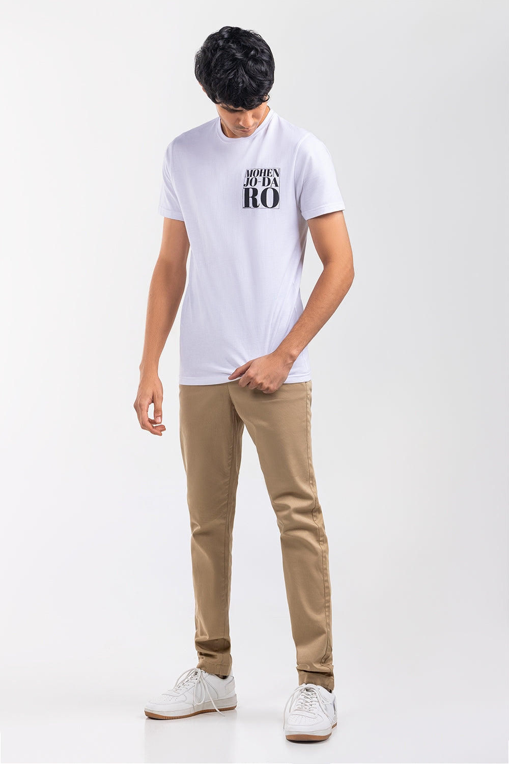 White Graphic Tee JGP-URB-D254-01