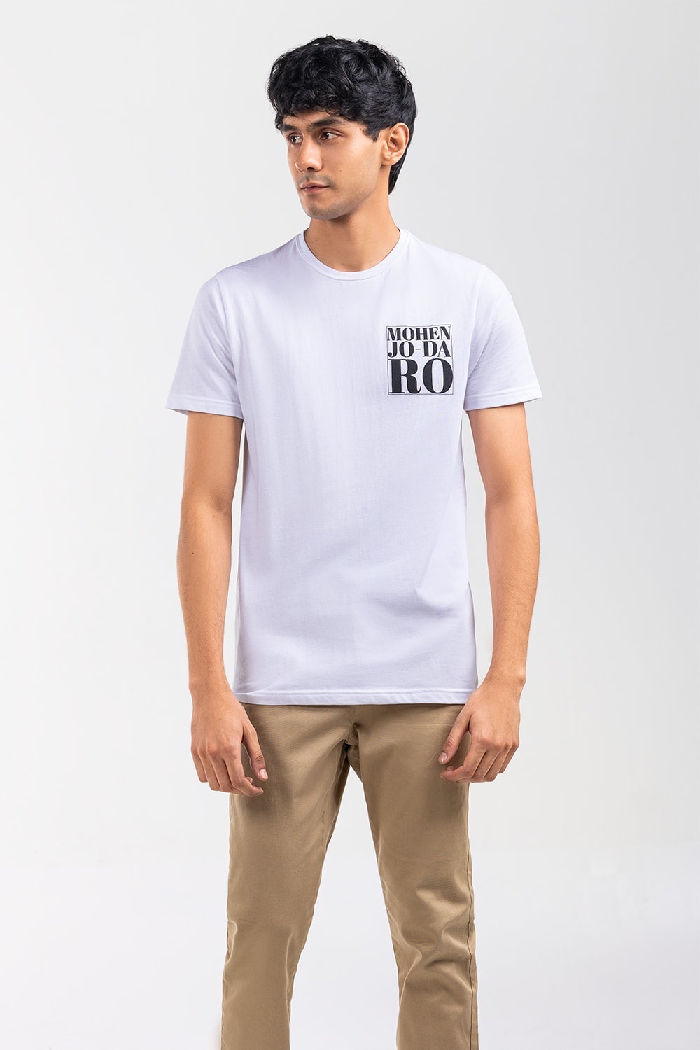White Graphic Tee JGP-URB-D254-01