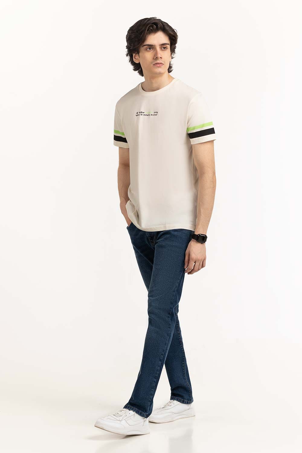 White Graphic Tee TS-CNSJ23-100