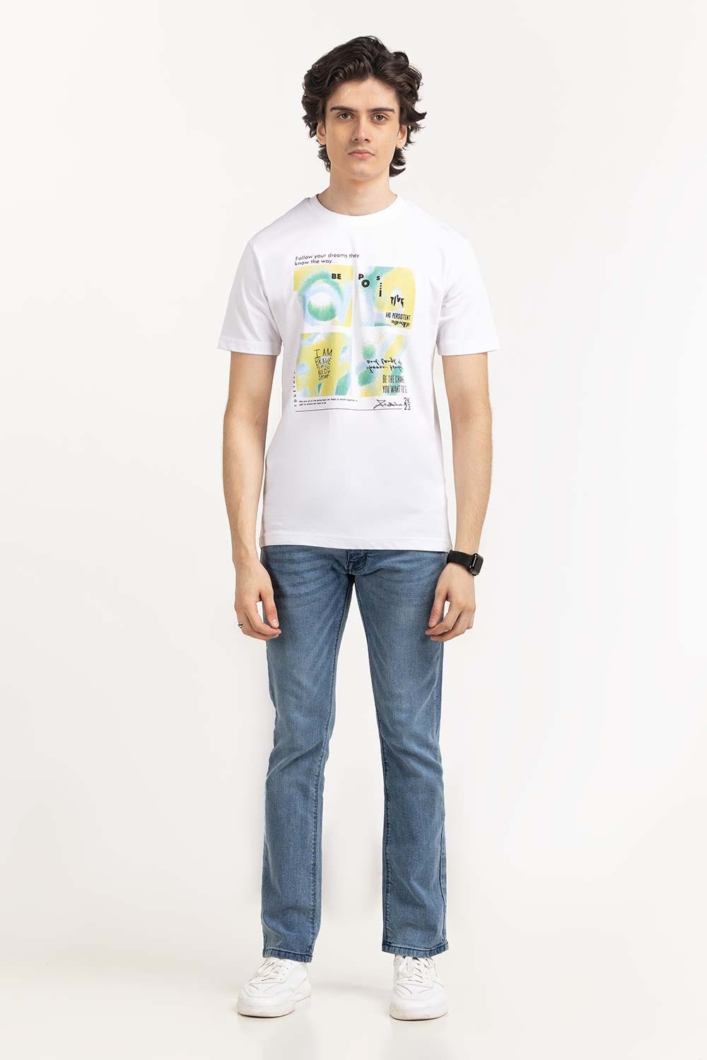 White Graphic Tee TS-CNSJ23-116