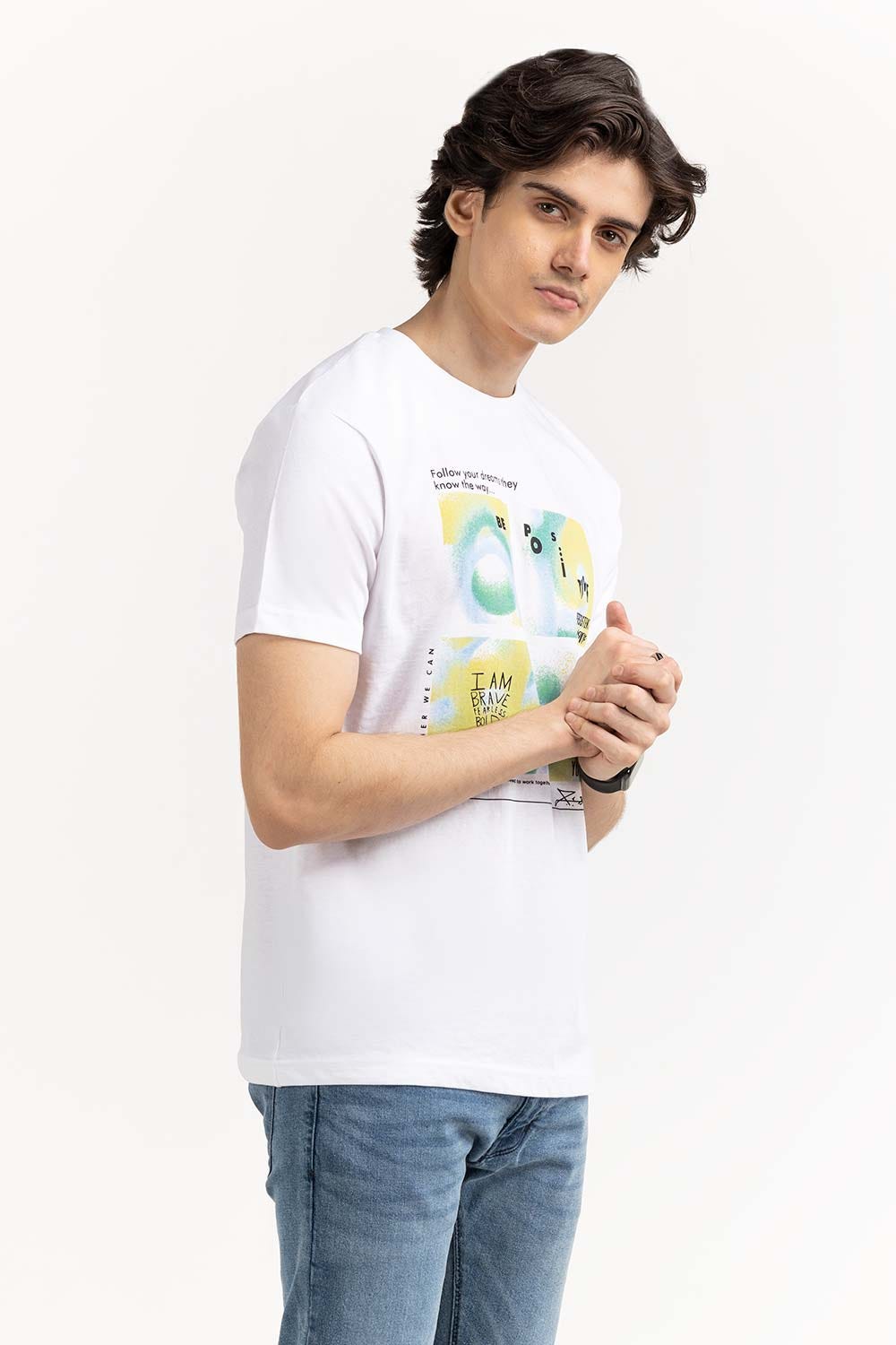 White Graphic Tee TS-CNSJ23-116