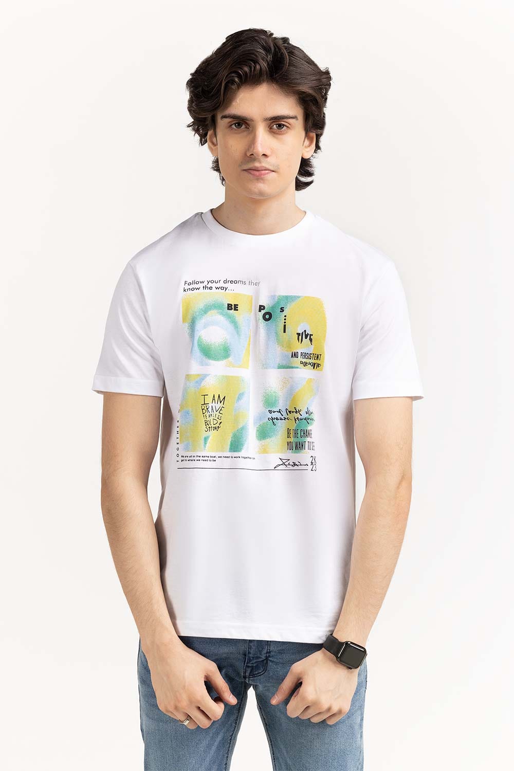 White Graphic Tee TS-CNSJ23-116