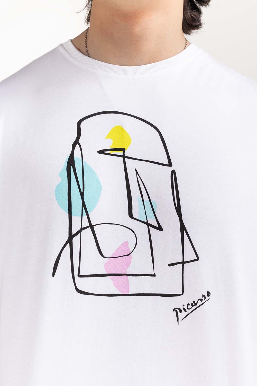 White Graphic Tee TS-CNSJ23-217