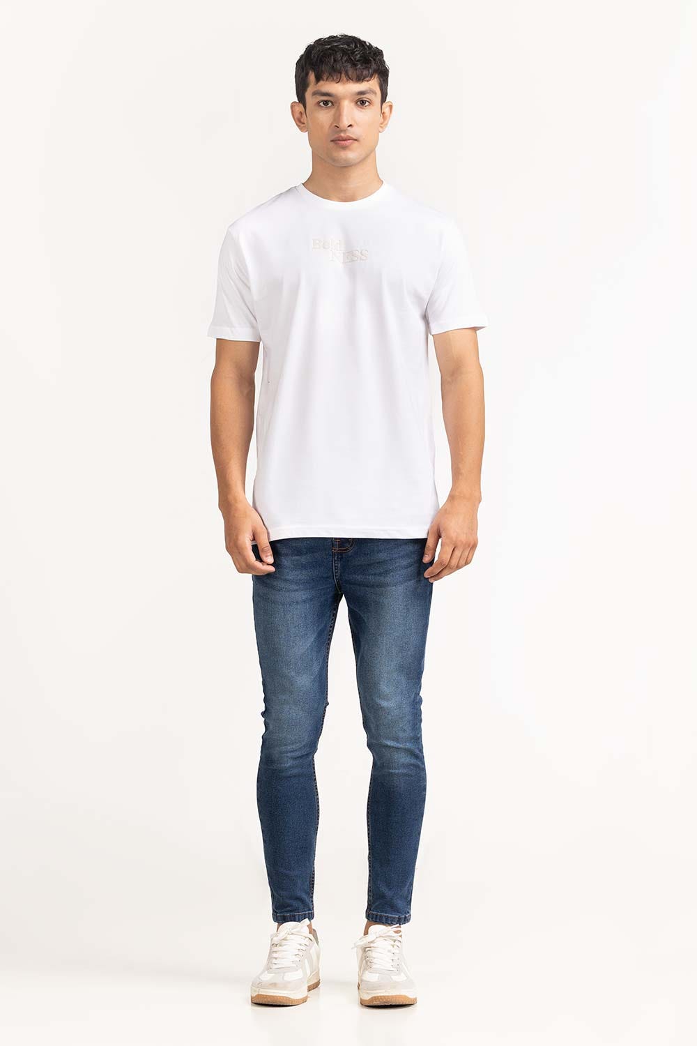 White Graphic Tees TS-CNSJ23-096