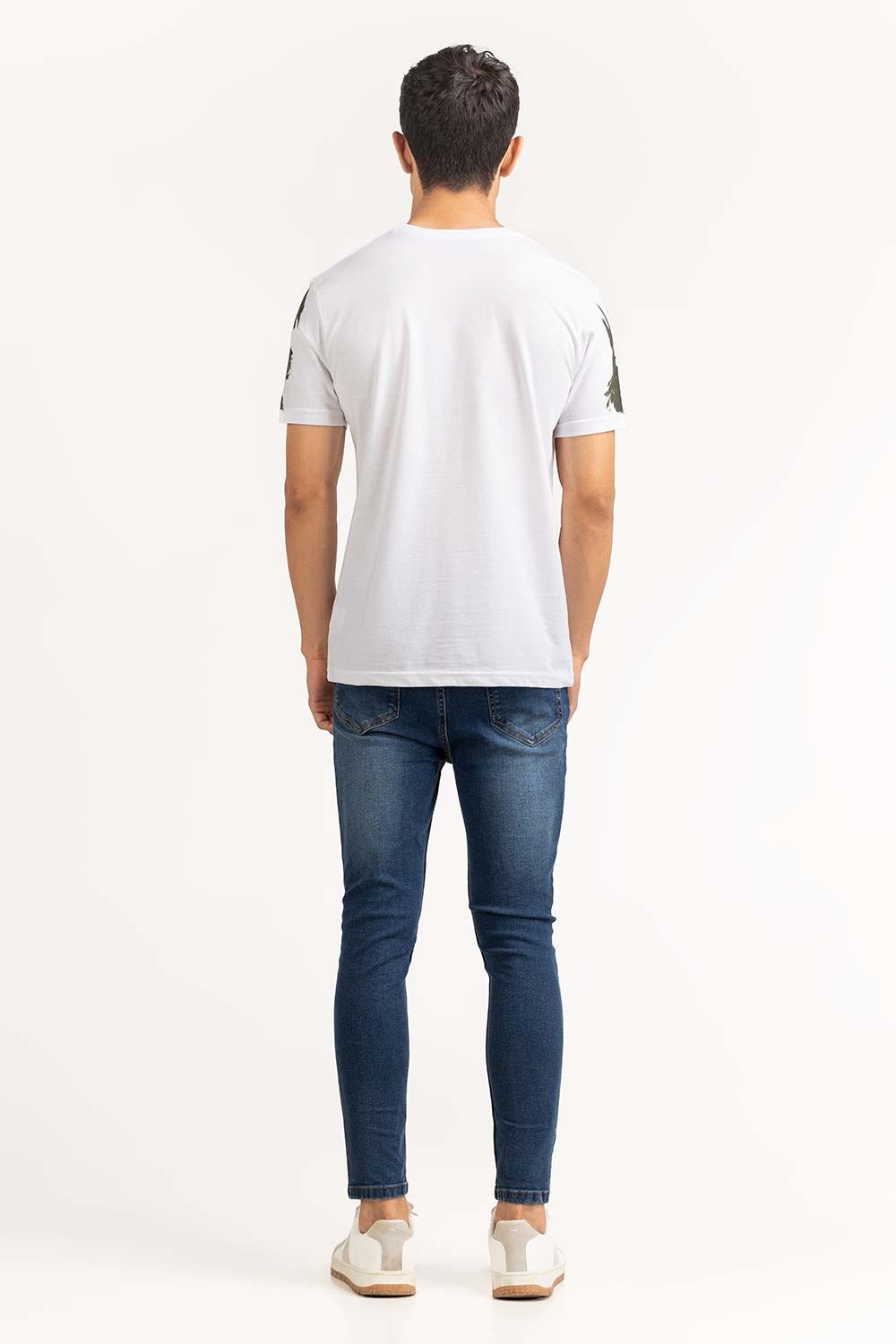 White Graphic Tees TS-CNSJ23-113