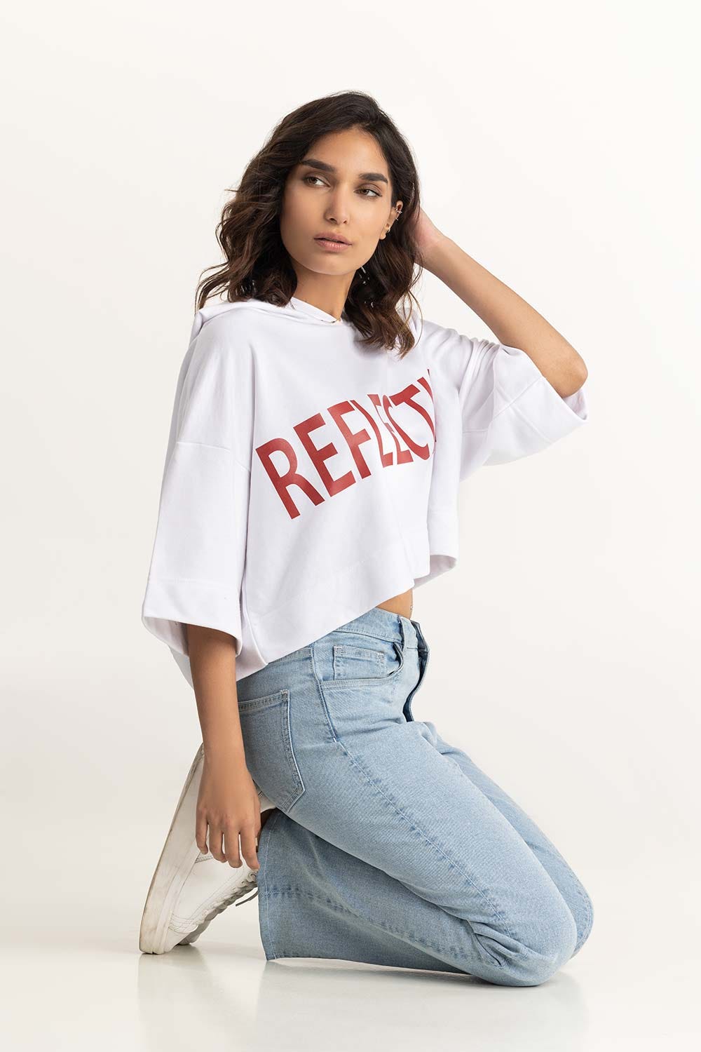 White Hoodie 224-212-010