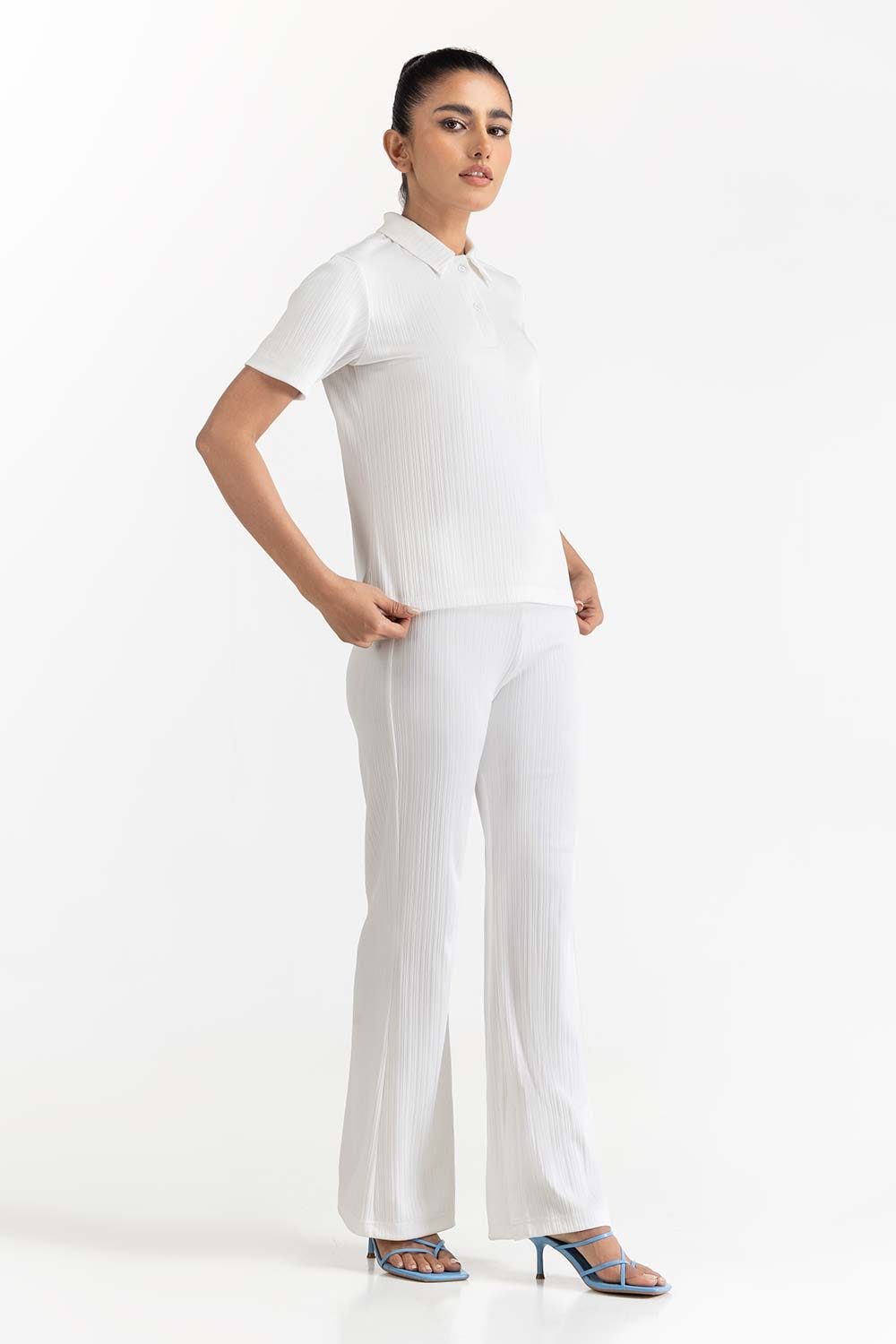 White Knit Top 231-213-210