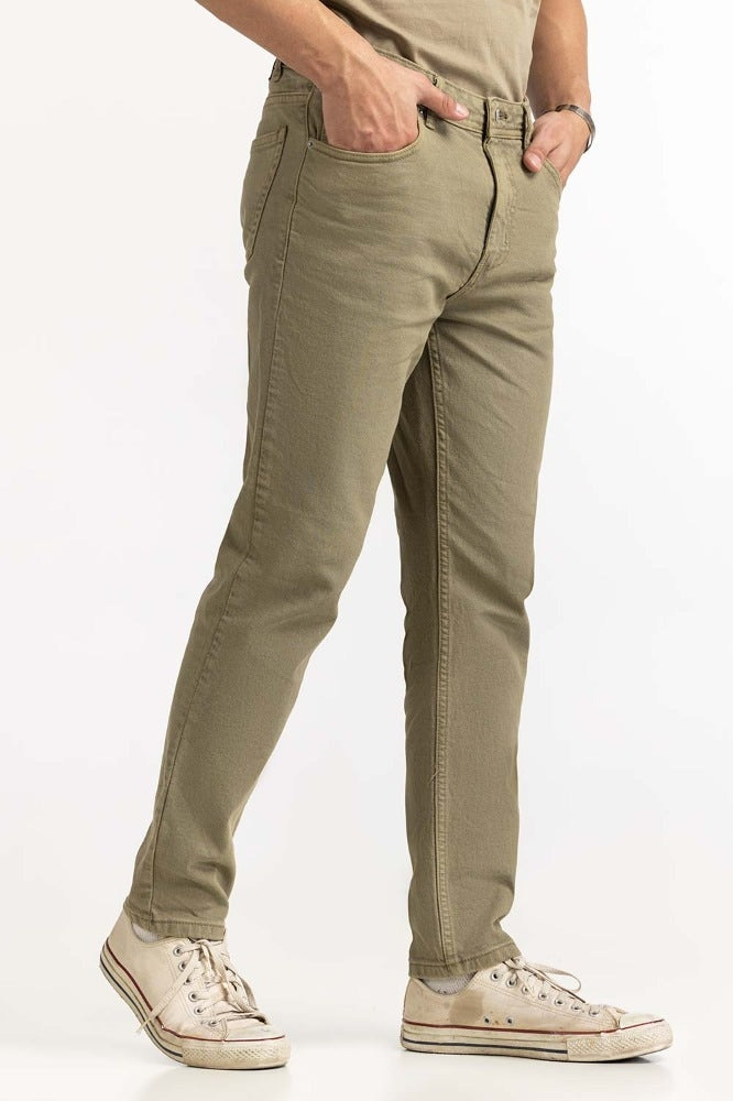 White Pepper Basic Trouser MN-JNS- DN23-017 B