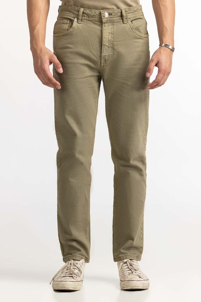White Pepper Basic Trouser MN-JNS- DN23-017 B