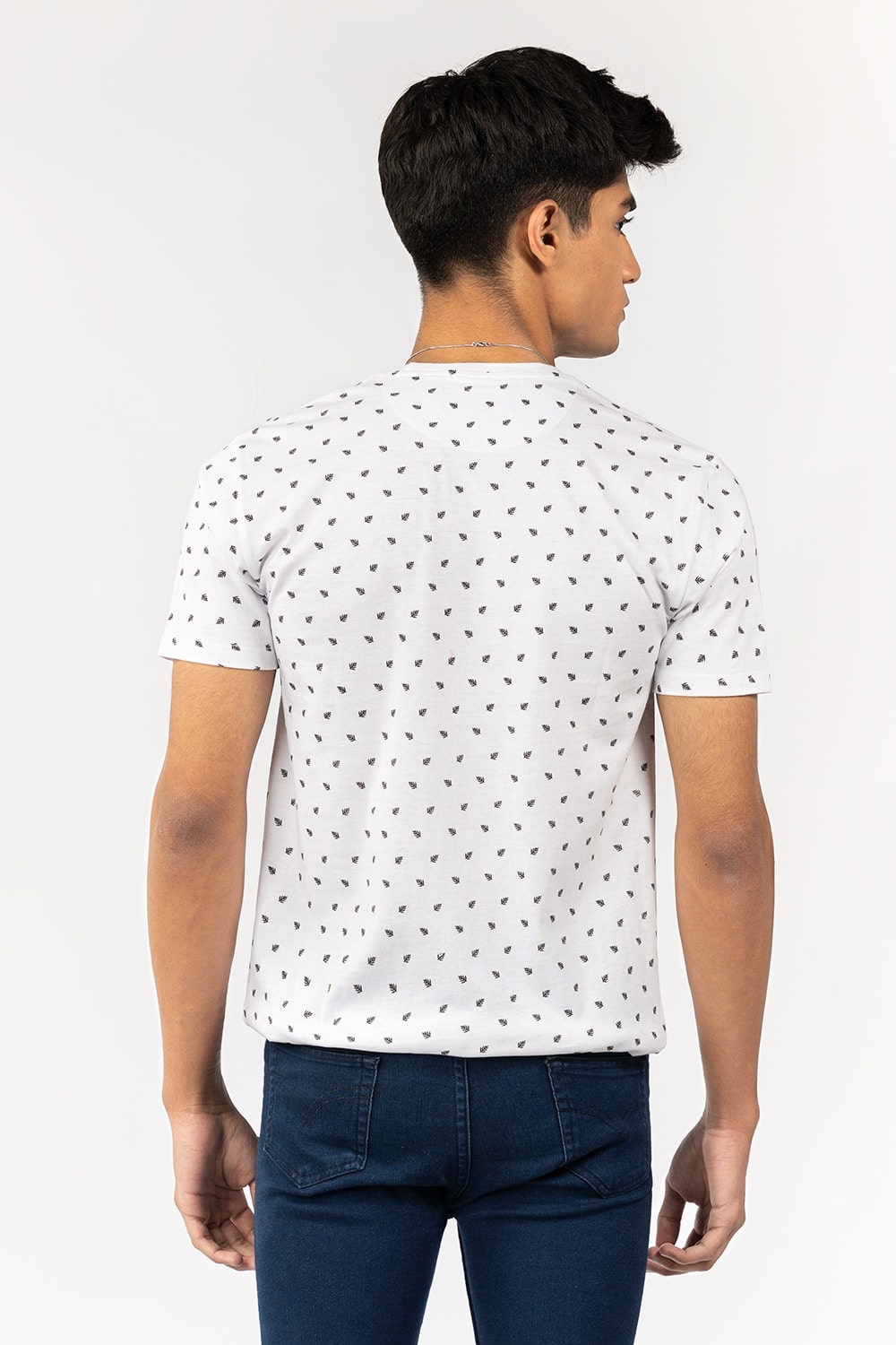 White Printed T-Shirt JCN-PRINT-08-01