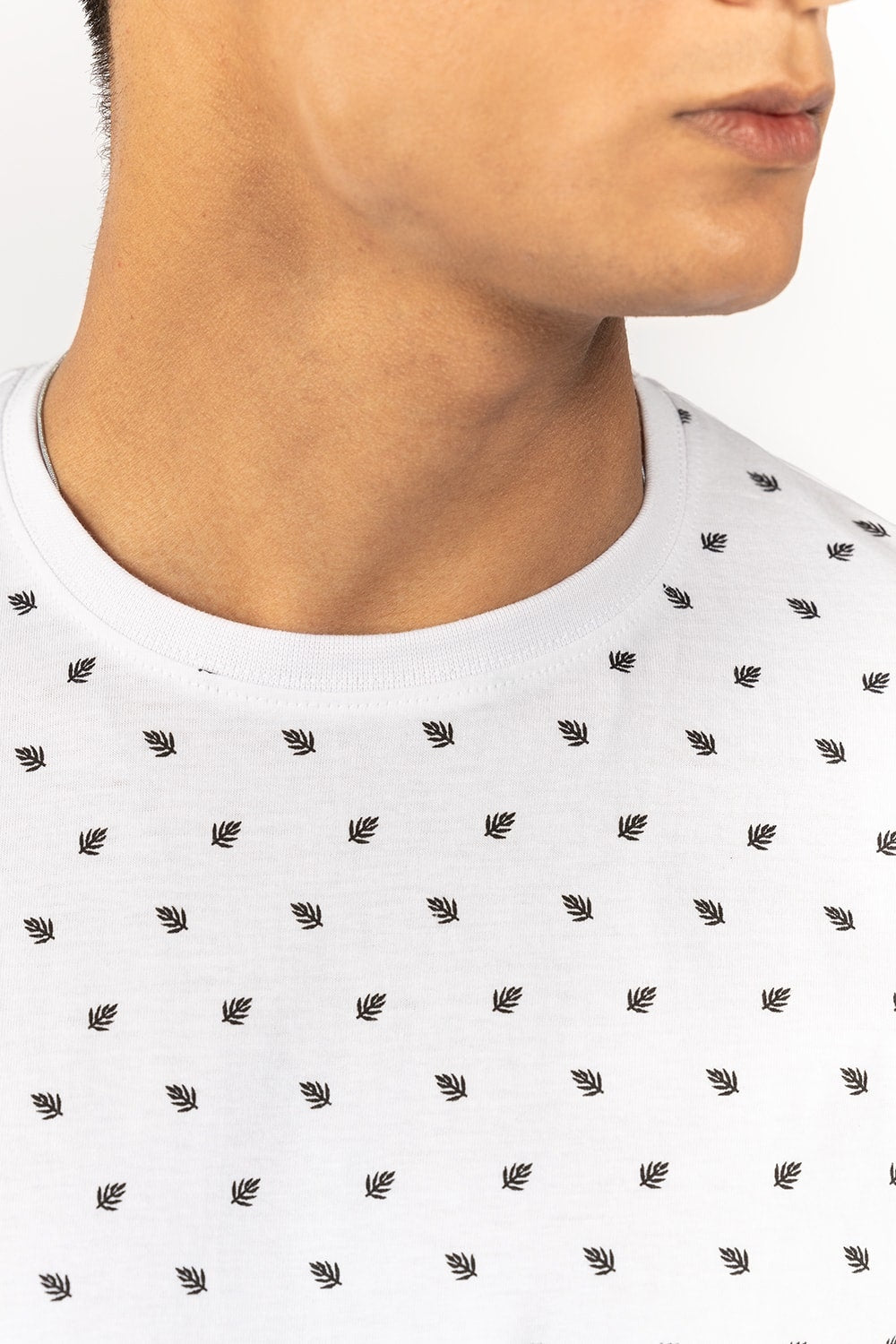 White Printed T-Shirt JCN-PRINT-08-01