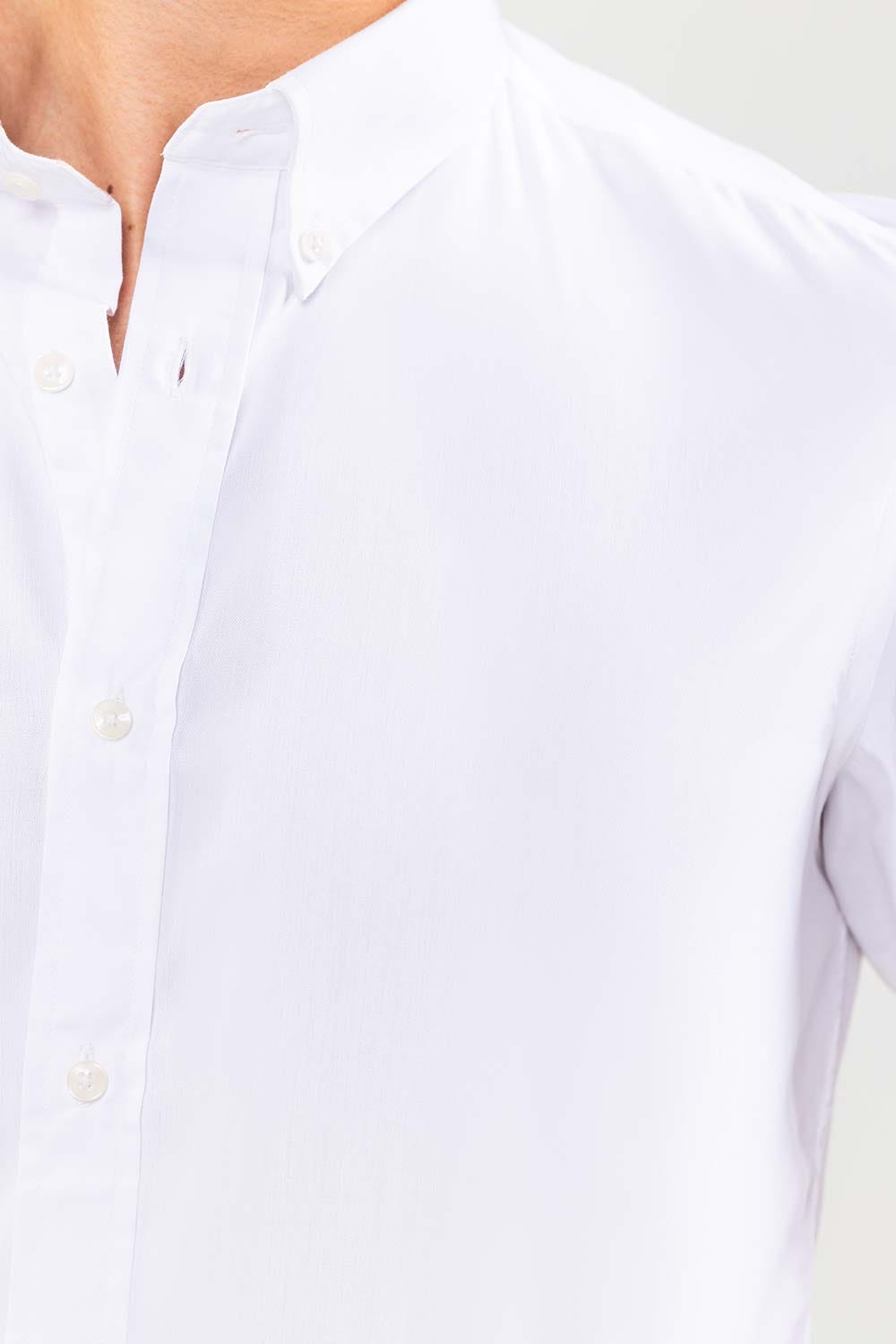 White Smart Casual Shirt CM-YD-2960 SC