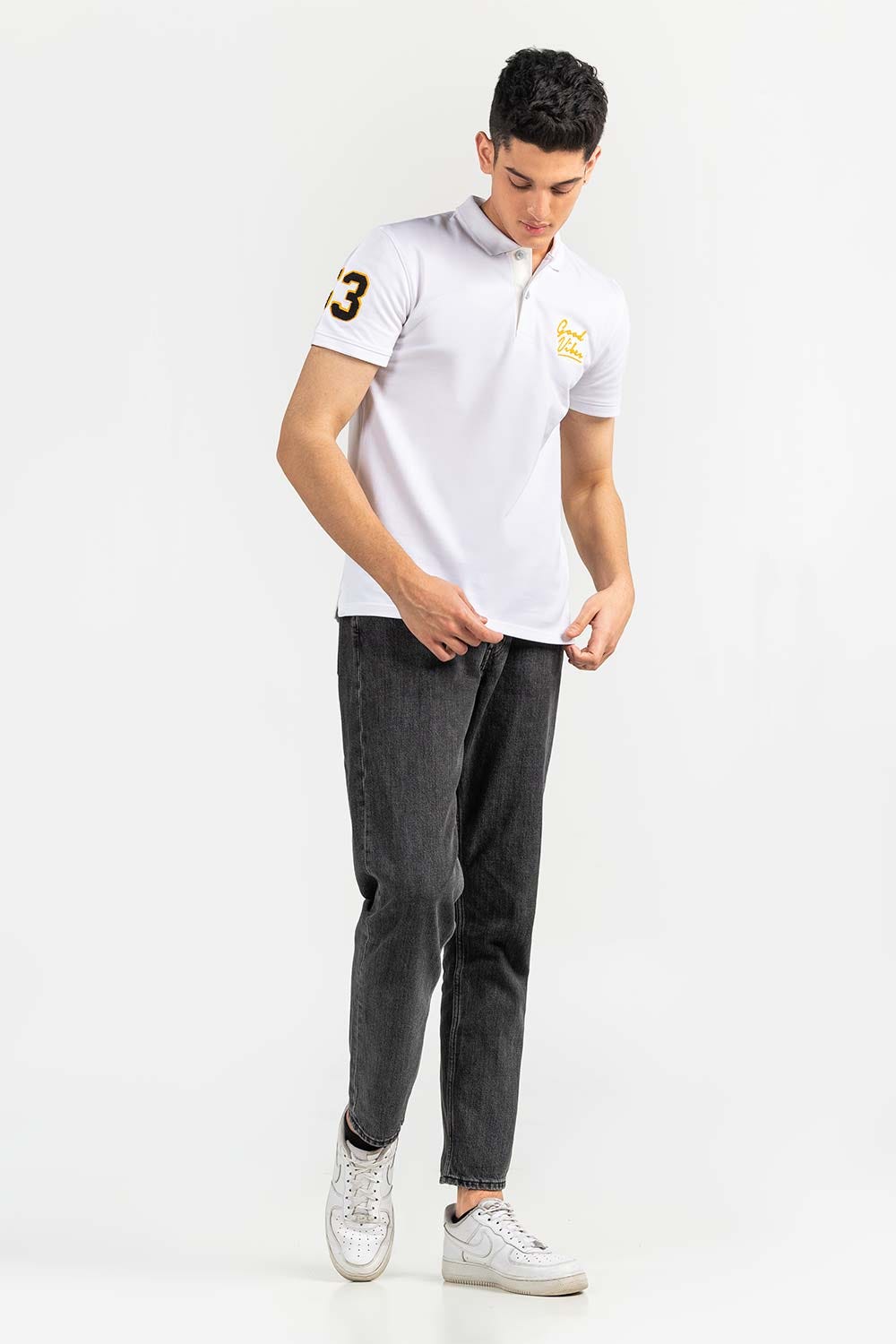White Sport Polo PKP-SP-114