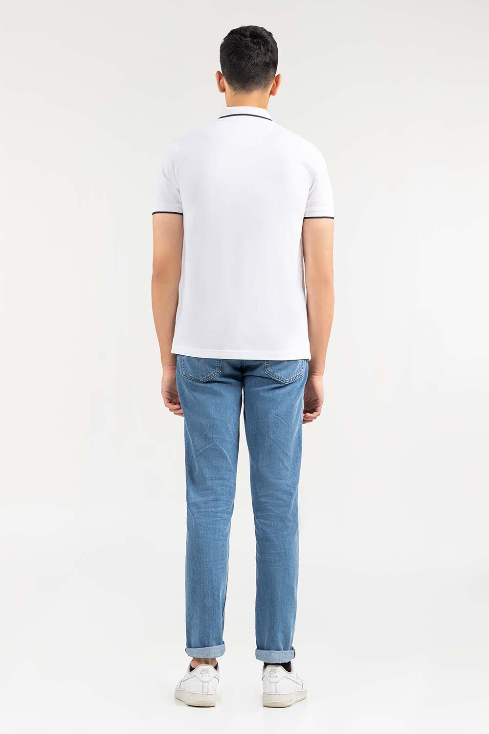 White Sport Polo PKP-SP-121