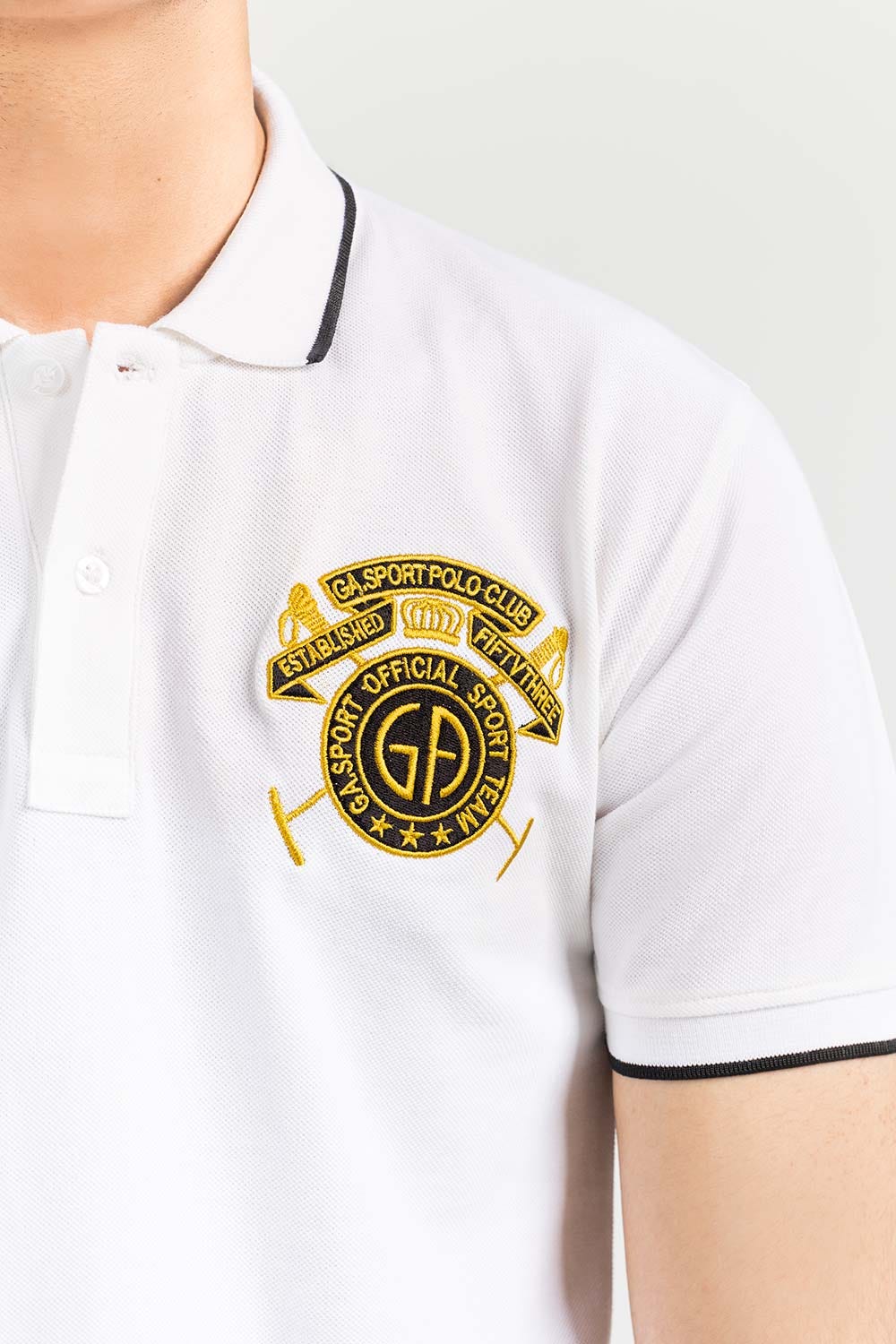 White Sport Polo PKP-SP-121