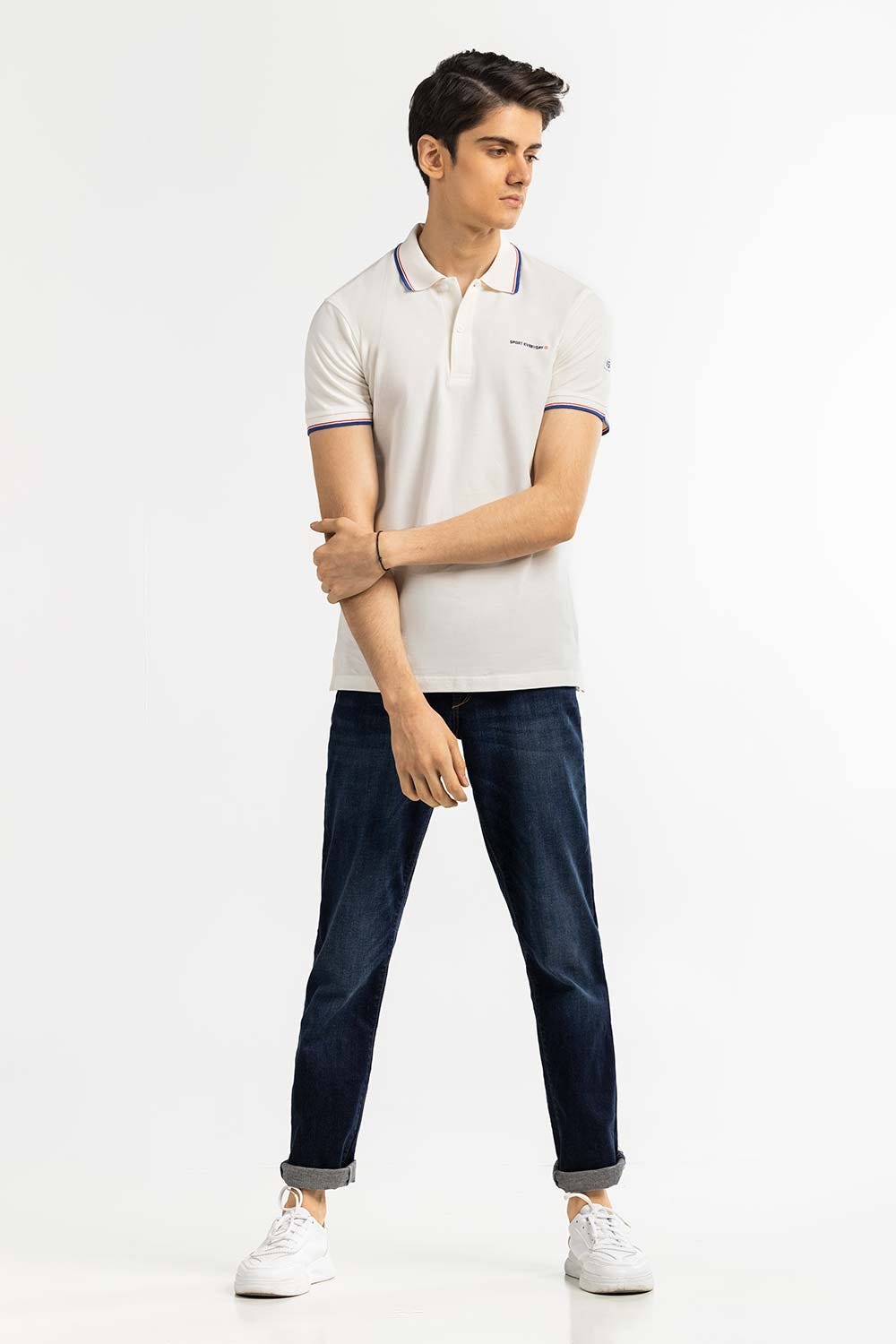 White Sports Polo PKP-SP-102