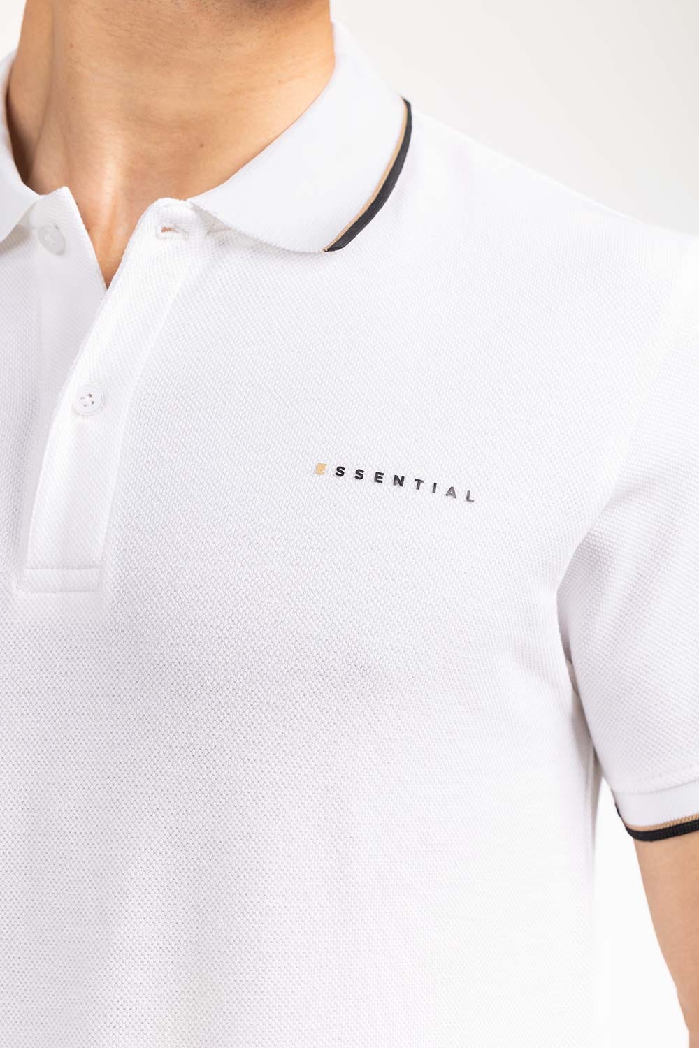 White Sports Polo PKP-SP-109