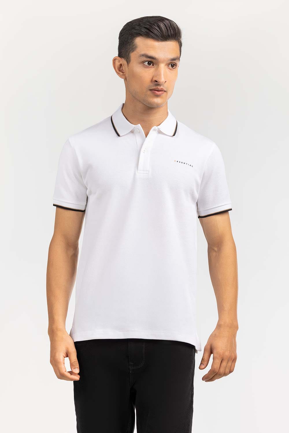 White Sports Polo PKP-SP-109