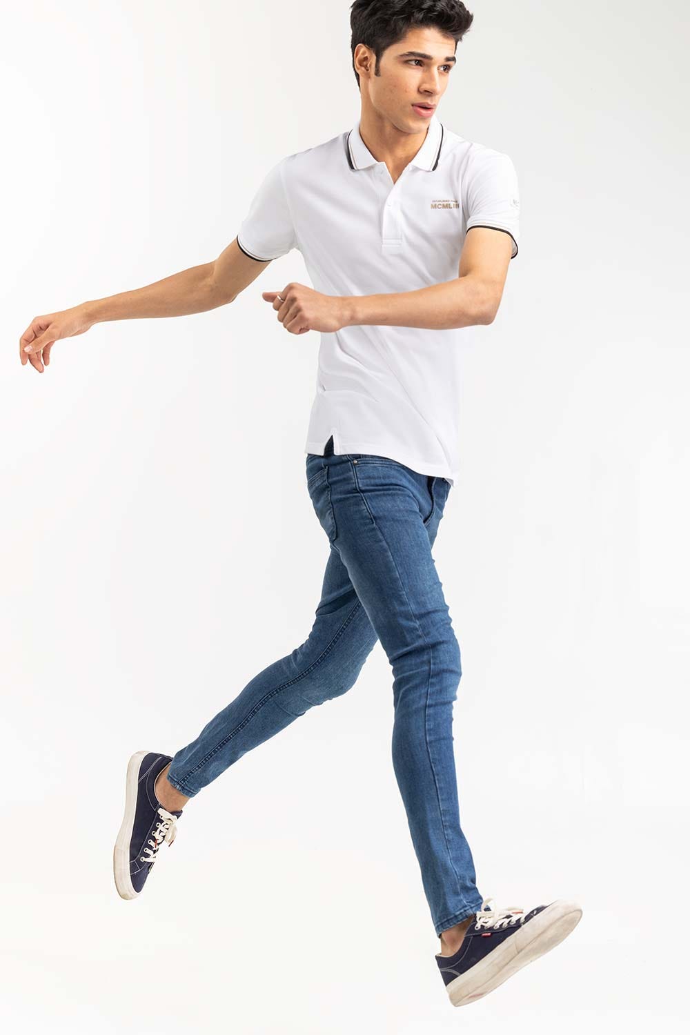 White Sports Polo SJP-SP-13
