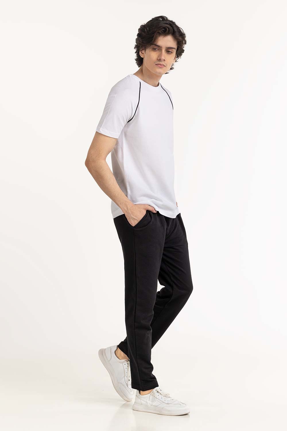 White Sports Tee TS-CNPK23-258