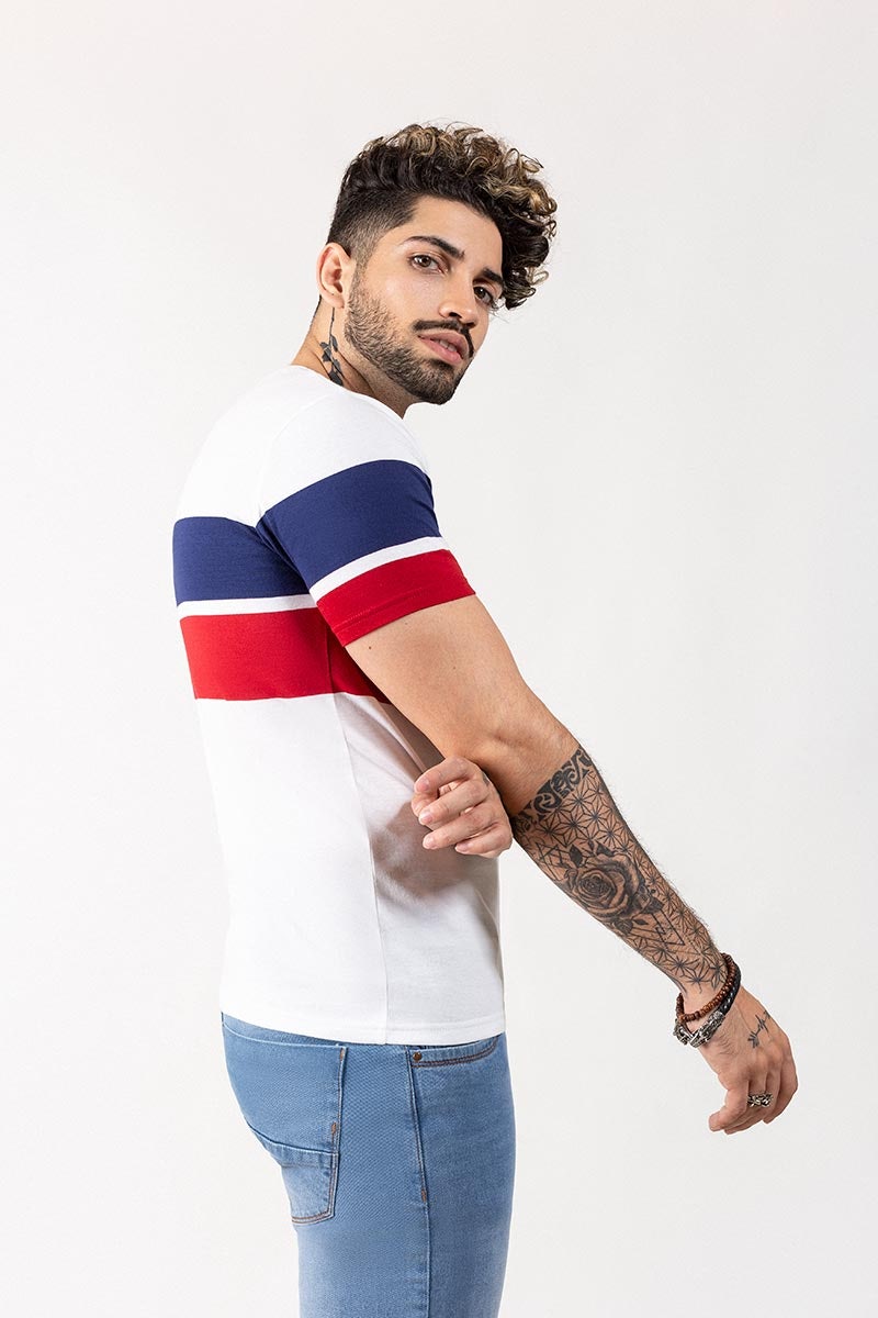 White Urban T-Shirt YD-URB-TEE-D11-01