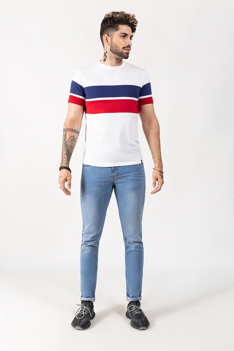 White Urban T-Shirt YD-URB-TEE-D11-01